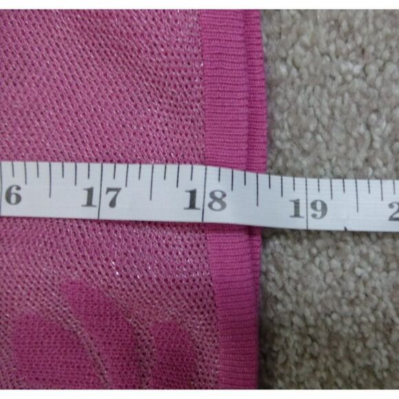 NWT Zara Pink Long Sleeve Sheer Floral Top - Picture 11 of 12